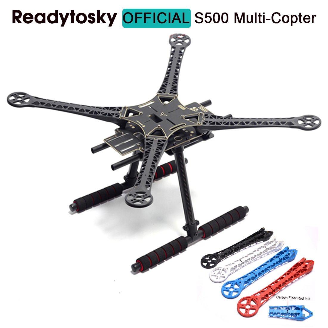 Brushless Motor Thrust Test Stand - 500mm S500 SK500 Quadcopter Multicopter Frame